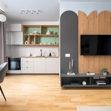 Lägenhet North Luxury 1 Bedroom With Terrace In A Premium Complex *