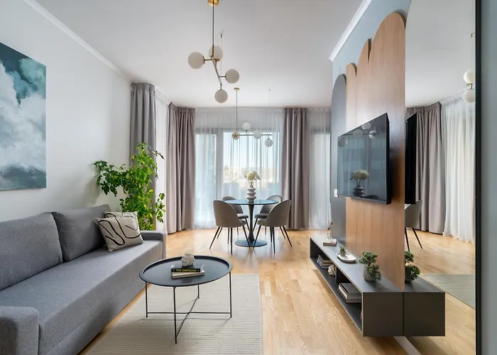 North Luxury 1 Bedroom With Terrace In A Premium Complex Апартаменти