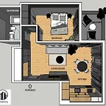Apartmán North Luxury 1 Bedroom With Terrace In A Premium Complex Bukurešť